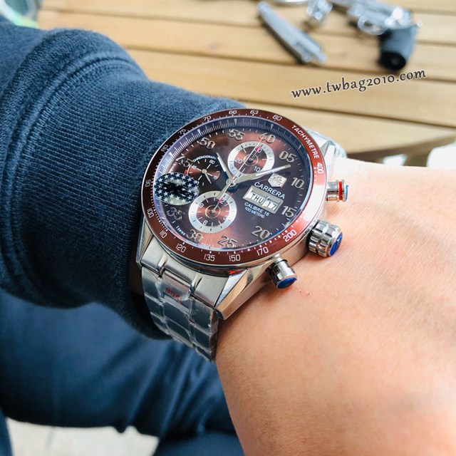 泰格豪雅TAG Heuer卡萊拉系列CV2A10.BA0796腕表男士手錶  gjs2207
